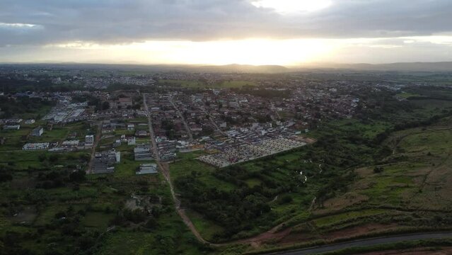 Cidade de carpina vista das vilas