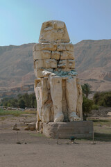 Statue in Egypt Colossi of Memnon