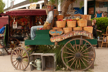 SAN DIEGO, CA/USA - August 3, 2012: Entrance to Old Town San Diego