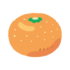 食べ物_果物_みかん_線無し