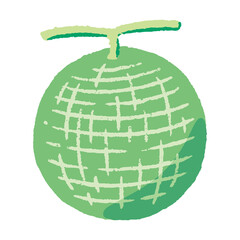 食べ物_果物_メロン_線無し