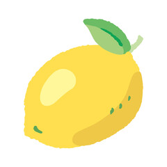 食べ物_果物_レモン_線無し