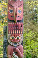 Mask Totem Pole