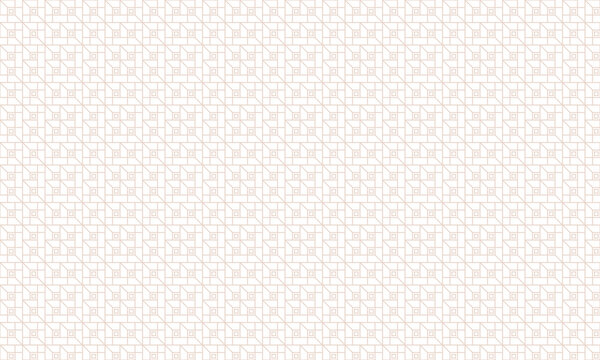 Seamless vector background geometric pattern design. Perfect for fabric textures, wrapping paper art and wallpapper illustration. This vector graphic contais a white background and beige lines.