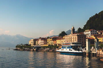 Fototapeta na wymiar Bellagio in Lake Como