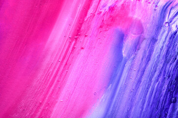 Abstract art background. Hand drawn gouache painting. Color texture.