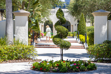 Landscaped garden