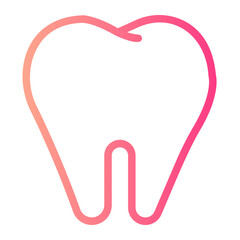 teeth gradient icon