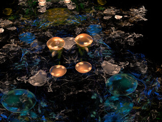 Imaginatory fractal abstract background Image