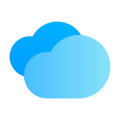 Cloudy Day with Shady Icon