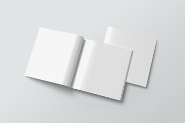 Square magazine mockup