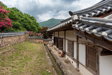 Byeongsanseowon Confucian Academy in Andong South Korea