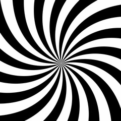 twirl abstract background black and white vector graphic design