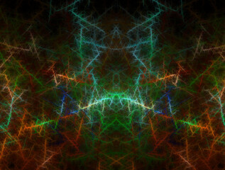 Imaginatory fractal abstract background Image