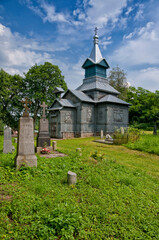 Fototapeta na wymiar Orthodox Church of All Saints in Suwałki, Poland