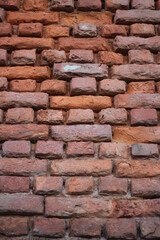 Fototapeta premium Rustic red vintage brick wall texture background