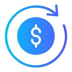 cashback gradient icon