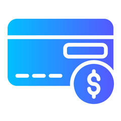 money card gradient icon