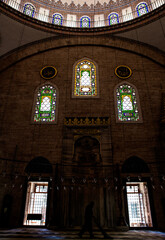interior of mosque 