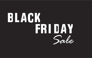 Black Friday Sale banner, holiday illustration with paper text on black wavy cloth background stock illustration.
