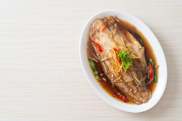 Steamed Fish with Soy Sauce