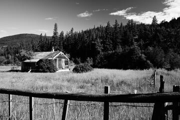 Abandoned Farm in British Columbia, Canada - 517601143