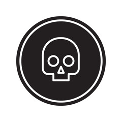 poison glyph icon