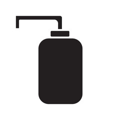 wash bottle glyph icon