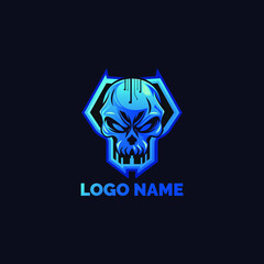 Sugar skulls mascot Logo Design 