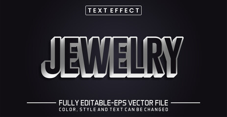 Editable Jewelry text effect