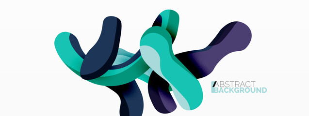 Creative geometric wallpaper. Splash liquid wave fluid shapes background. Techno business template for wallpaper, banner, background or landing