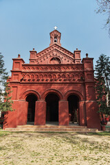 The vintage church in Lahore, Punjab province, Pakistan