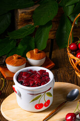 classic homemade cherry jam