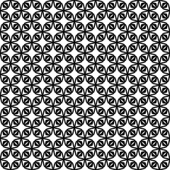 Abstract Black White Seamless pattern. Modern stylish texture with Bold stripes. Geometric abstract background.Cute abstract geometric shape pattern design in black and white. Repeat seamless.