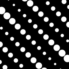 Abstract pattern with monochrome balls.Polka dots ornament.Illustration of dots pattern for background abstract.Good for invitation,poster,card,flyer,banner,textile,fabric,gift wrapping paper.