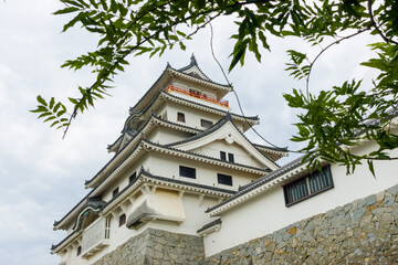 Naklejka premium 唐津城 佐賀