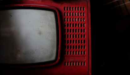 old vintage retro Television