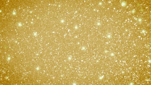 golden background with glitter