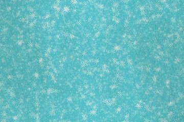 snowflakes on old paper texture