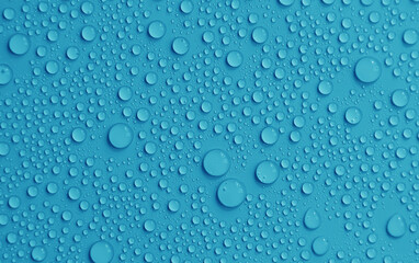 Drops of liquid, moisturizing cosmetic product. Hyaluronic acid. Selective focus.