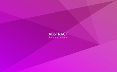 Abstract pink background with triangles, Banner