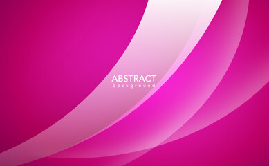 Abstract Pink background with waves, Abstract background with lines, Pink banner