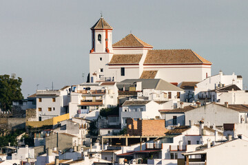 Fototapeta premium Alozaina ,provincia de Málaga, ,Sierra de las Nieves Andalucia, Spain