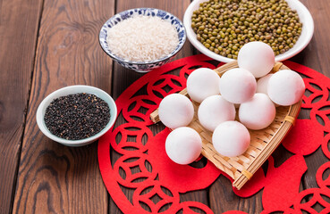 Lantern Festival dumplings food photography