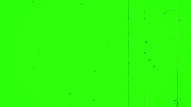 chroma key, green box, green, old film effect, dust, scratch, overlay, grain, grunge, vhs, damage, film, background, vintage, effect, aged, analog, animation, artifacts, backdrop, black, blank, cinema