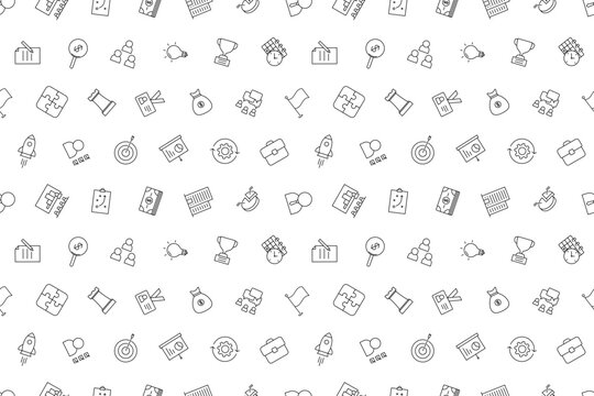 Vector money pattern. Finance seamless background