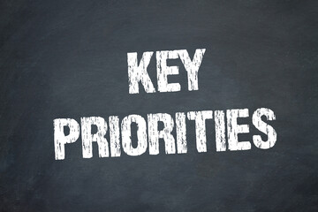Key Priorities - obrazy, fototapety, plakaty