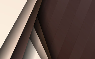 Abstract overlap layer brown bakcground