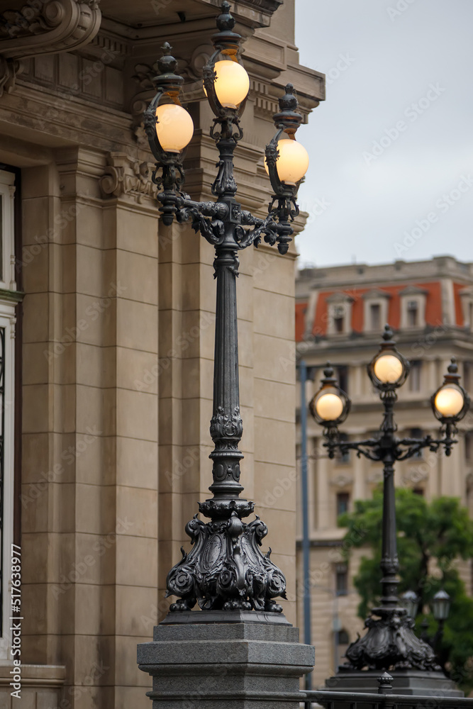 Sticker street lamp