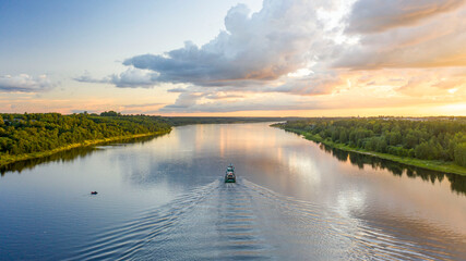 Великая русская река Волга